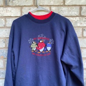Vintage Grandkids Mockneck Crewneck